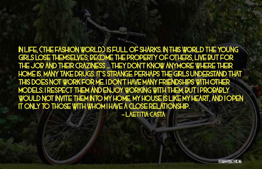 Respect My Home Quotes By Laetitia Casta Respect My Home Quotes By Laetitia Casta