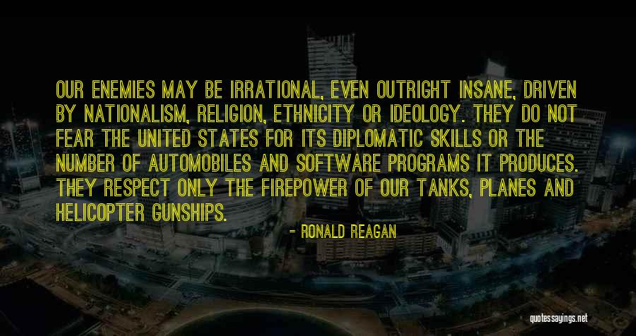 Respect Not Fear Quotes By Ronald Reagan Respect Not Fear Quotes By Ronald Reagan