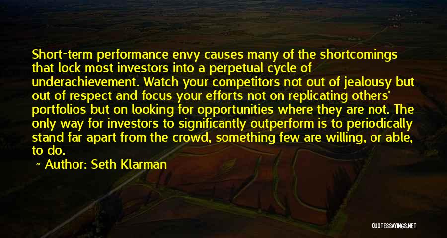 Respect Others Quotes By Seth Klarman