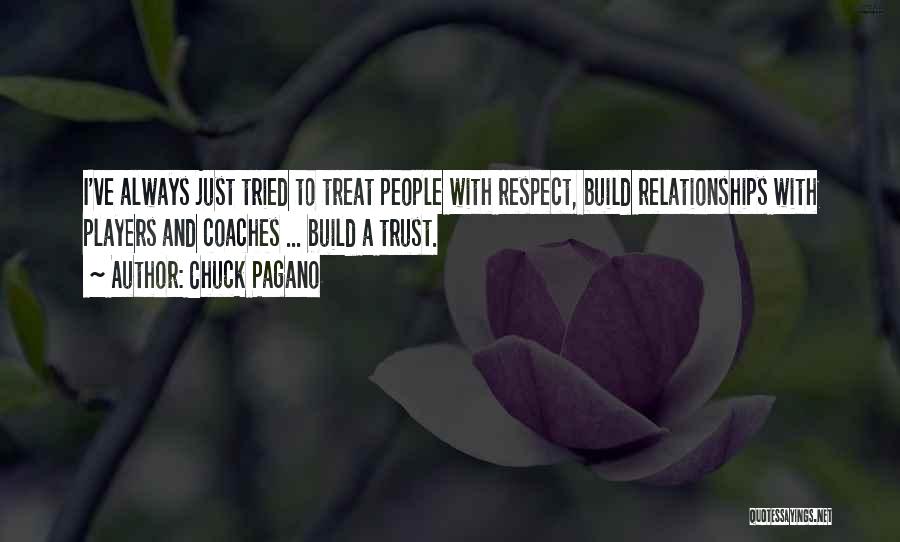 Respect Others Relationships Quotes By Chuck Pagano