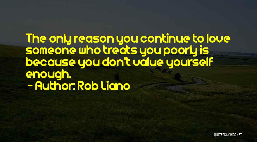 Respect Someone Relationship Quotes By Rob Liano