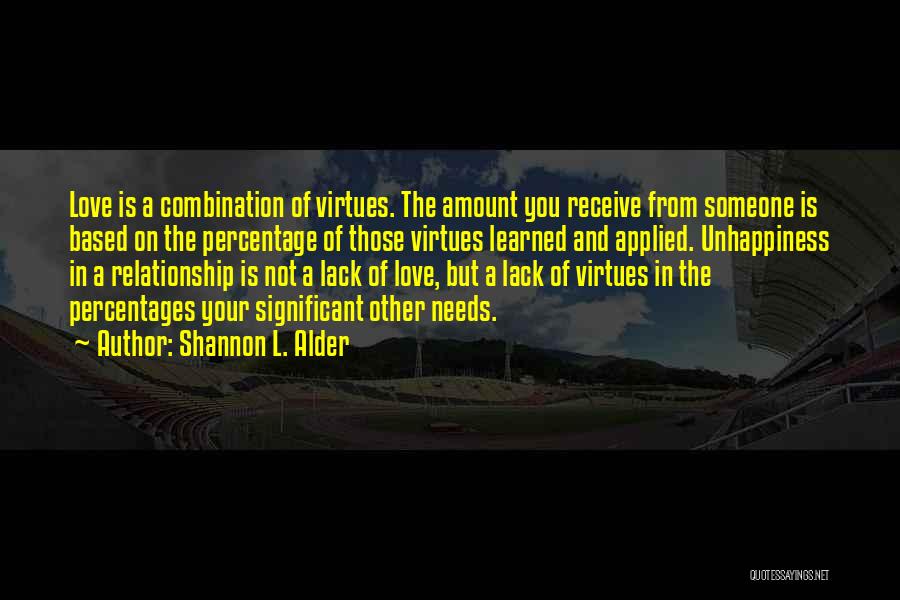Respect Someone Relationship Quotes By Shannon L. Alder Respect Someone Relationship Quotes By Shannon L. Alder