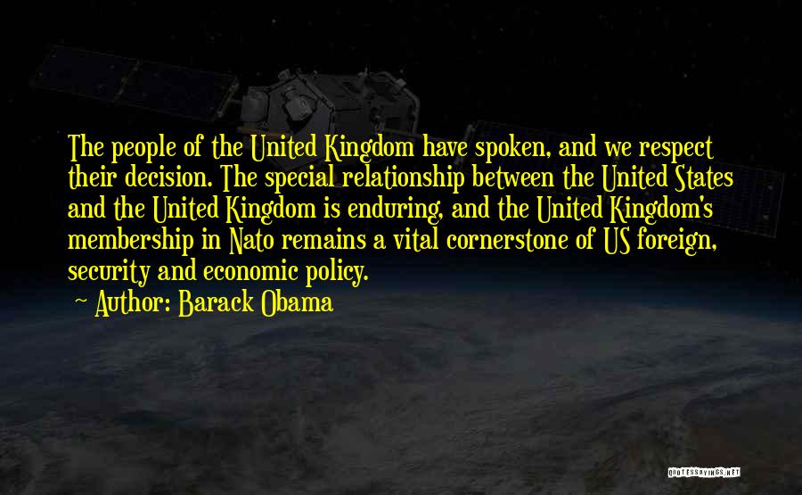 Respect The Decision Quotes By Barack Obama
