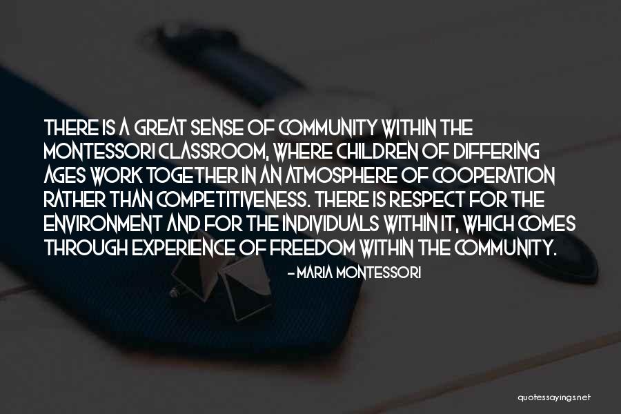 Respect The Environment Quotes By Maria Montessori Respect The Environment Quotes By Maria Montessori