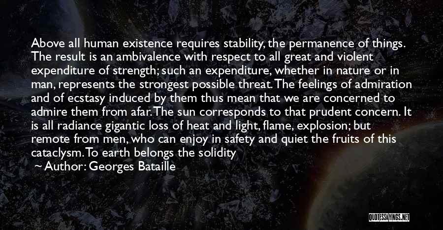 Respect The Feelings Quotes By Georges Bataille