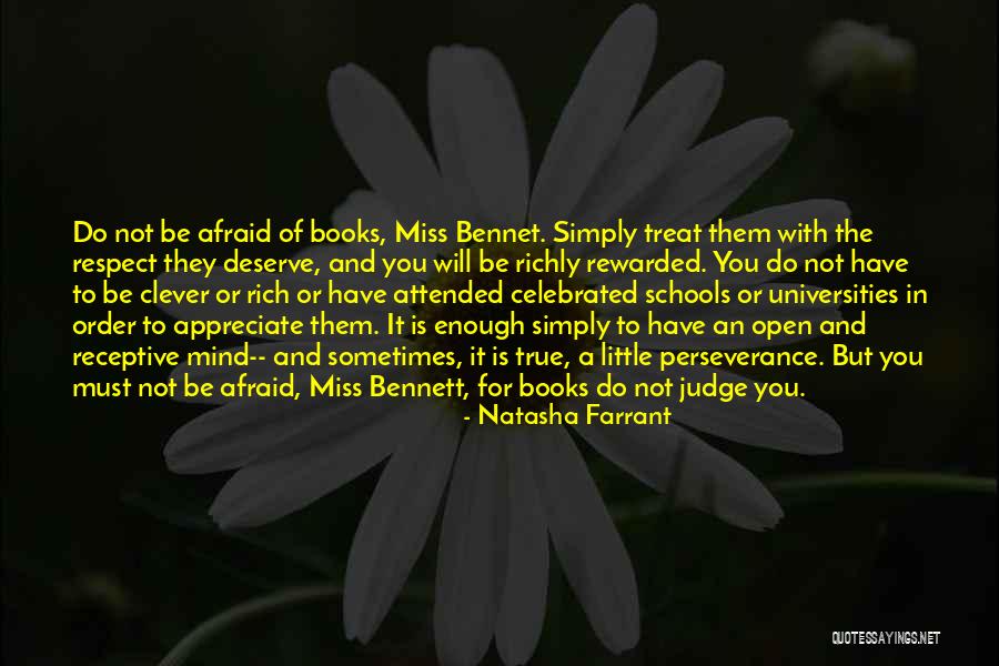 Respect The Reading Quotes By Natasha Farrant Respect The Reading Quotes By Natasha Farrant