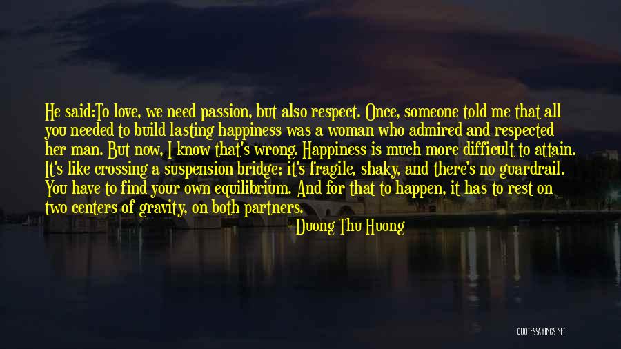 Respect To All Quotes By Duong Thu Huong