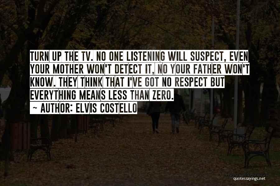 Respect Your Father Quotes By Elvis Costello