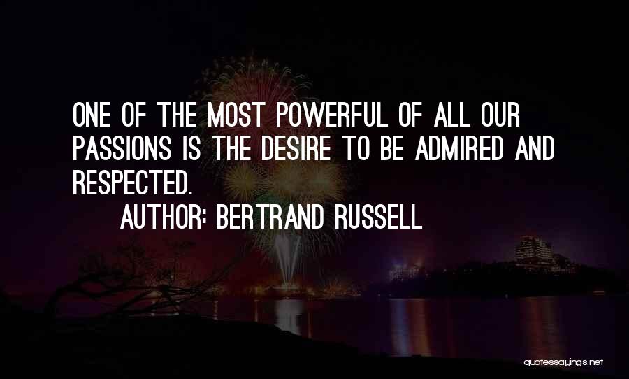 Respected Quotes By Bertrand Russell