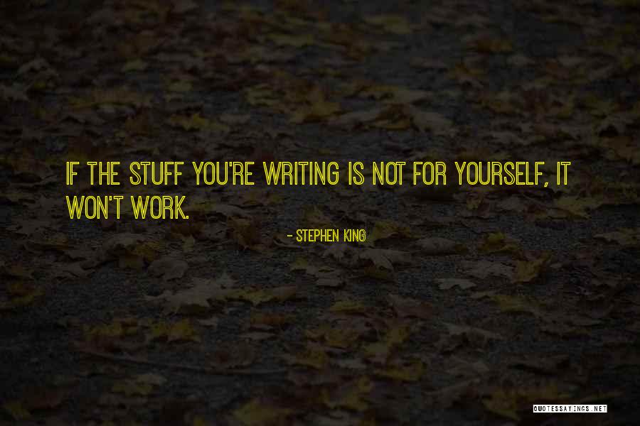 Respecter Lordre Quotes By Stephen King