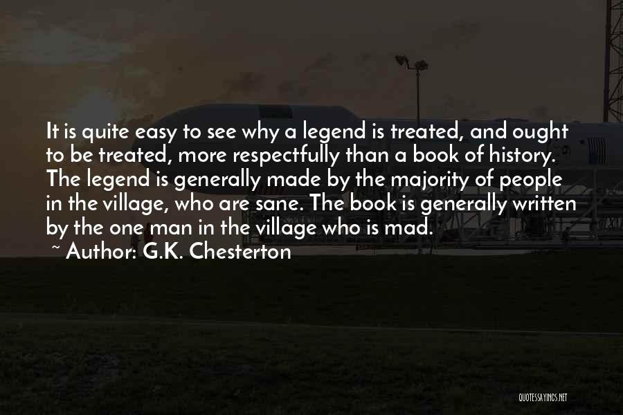 Respectfully Quotes By G.K. Chesterton