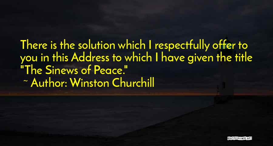 Respectfully Quotes By Winston Churchill