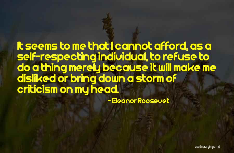Respecting Others And Yourself Quotes By Eleanor Roosevelt Respecting Others And Yourself Quotes By Eleanor Roosevelt