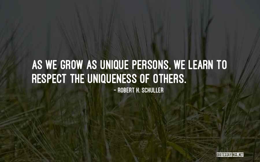 Respecting Others Quotes By Robert H. Schuller Respecting Others Quotes By Robert H. Schuller