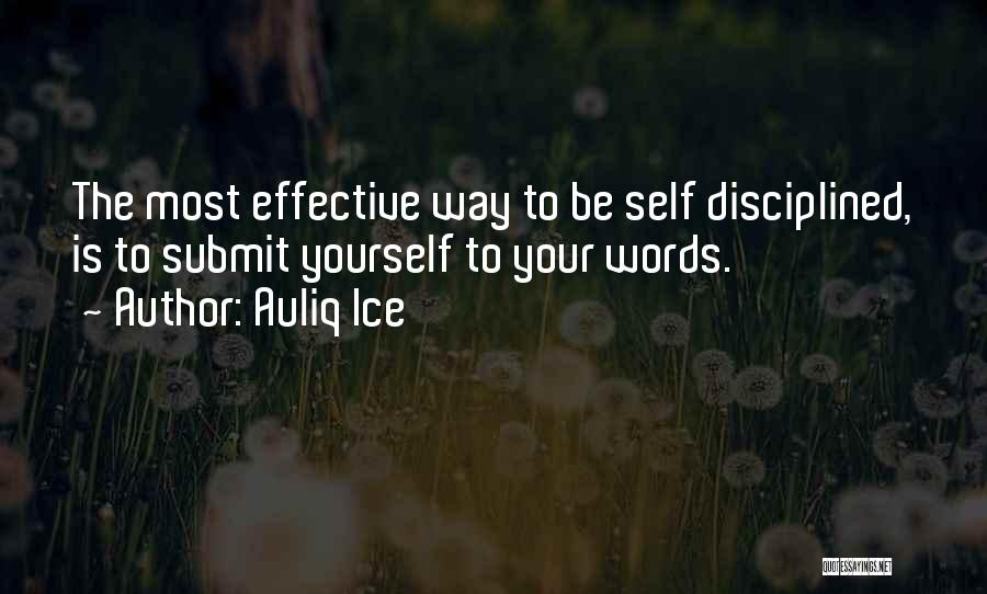 Respecting Self And Others Quotes By Auliq Ice