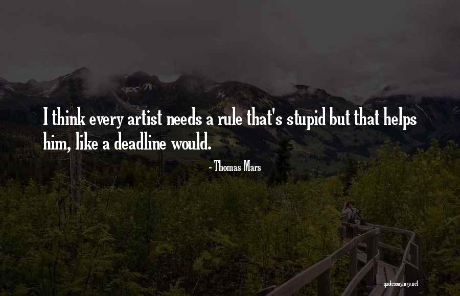 Respecting Superiors Quotes By Thomas Mars Respecting Superiors Quotes By Thomas Mars