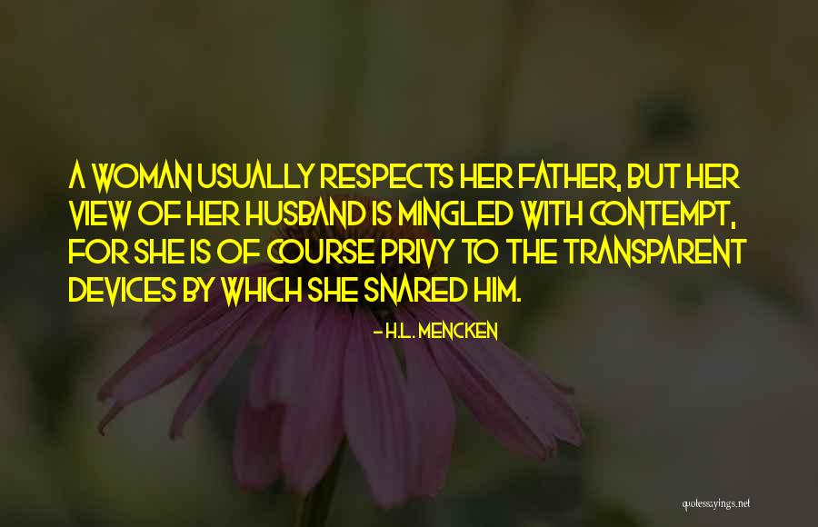 Respects Quotes By H.L. Mencken Respects Quotes By H.L. Mencken