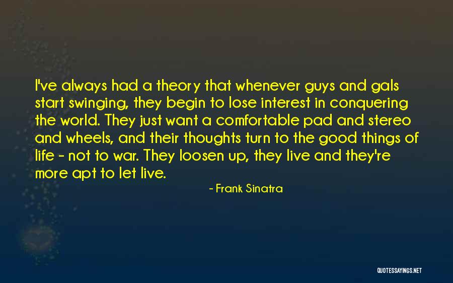 Respetar La Vida Quotes By Frank Sinatra Respetar La Vida Quotes By Frank Sinatra