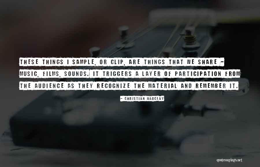 Respetuoso Video Quotes By Christian Marclay Respetuoso Video Quotes By Christian Marclay