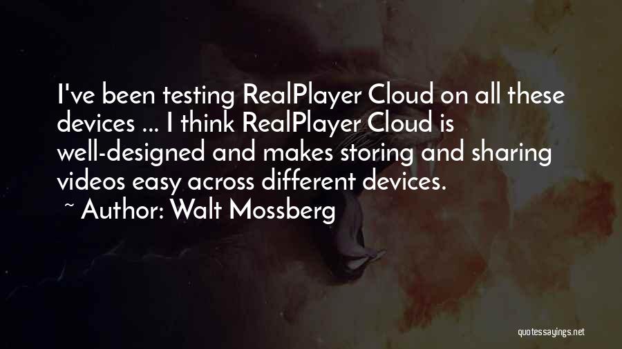 Respiramos Aire Quotes By Walt Mossberg