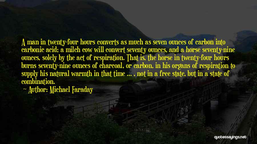 Respiration Quotes By Michael Faraday