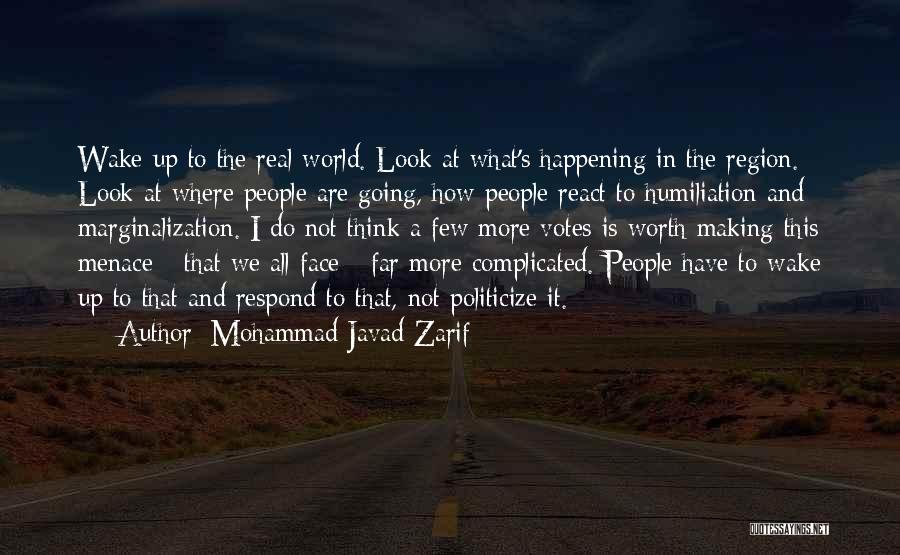Respond Not React Quotes By Mohammad Javad Zarif
