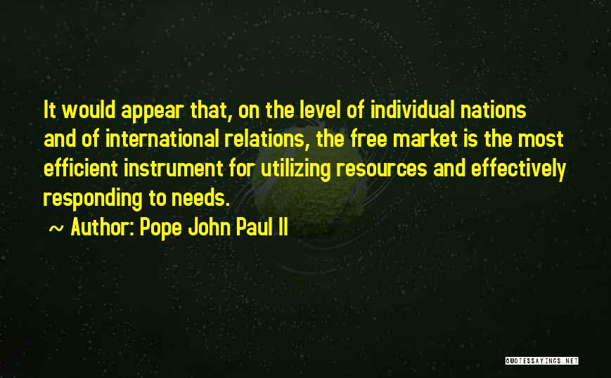 Responding To Challenges Quotes By Pope John Paul II