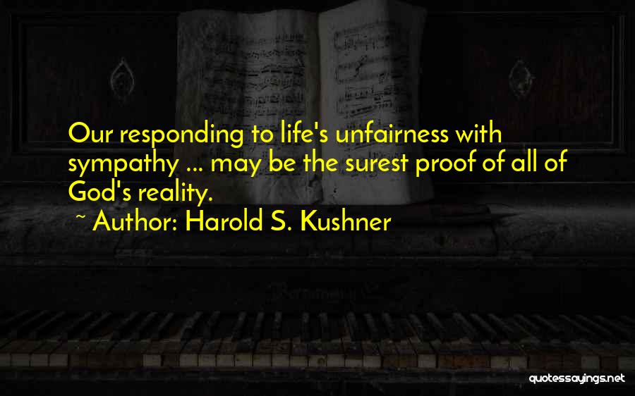 Responding To God Quotes By Harold S. Kushner