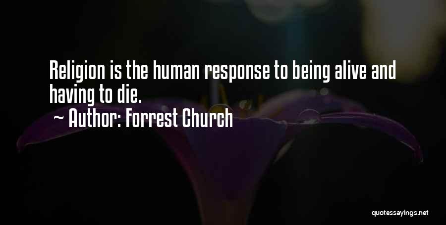 Response Quotes By Forrest Church