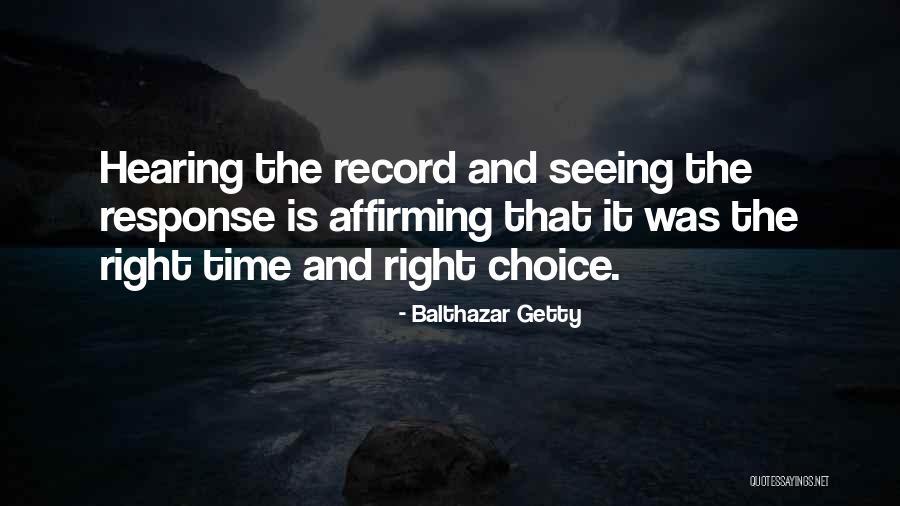 Response Time Quotes By Balthazar Getty Response Time Quotes By Balthazar Getty