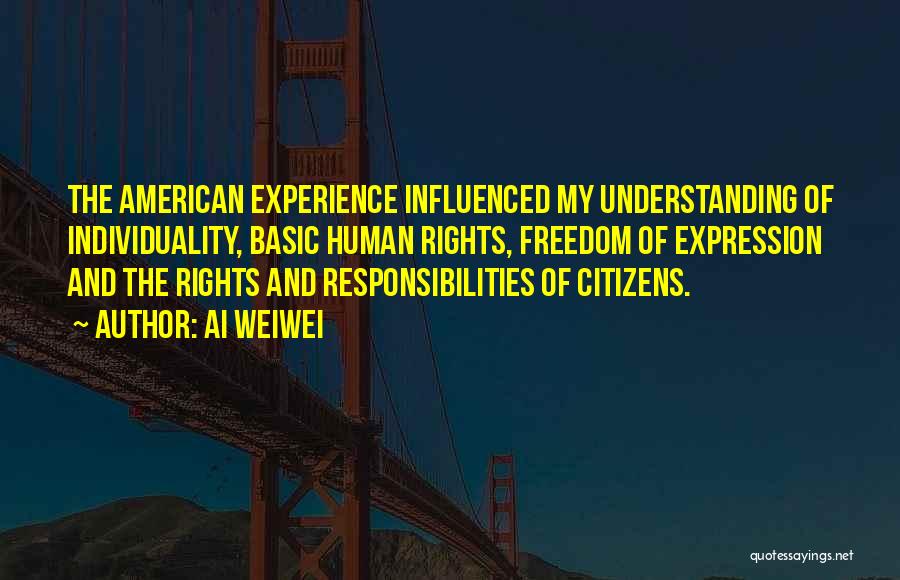 Responsibilities Of Citizens Quotes By Ai Weiwei