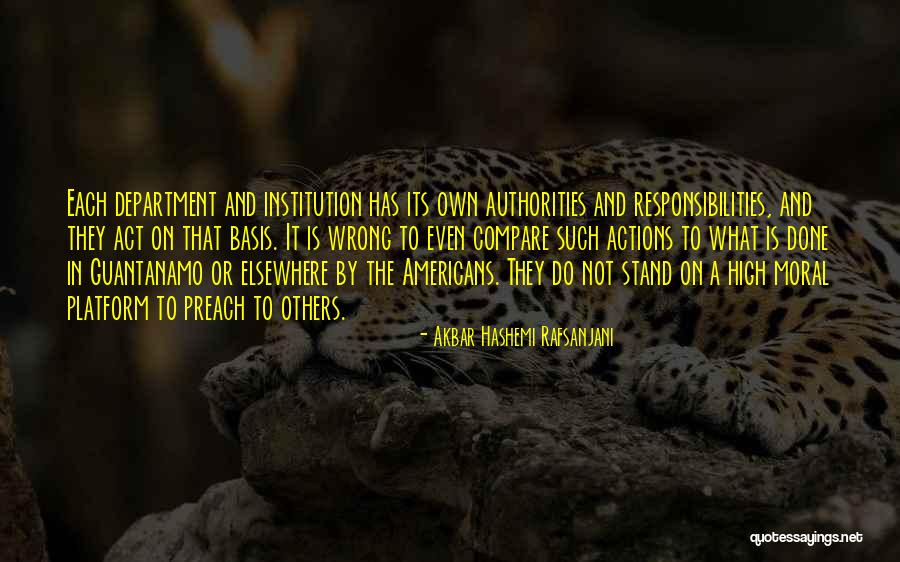 Responsibilities Quotes By Akbar Hashemi Rafsanjani Responsibilities Quotes By Akbar Hashemi Rafsanjani