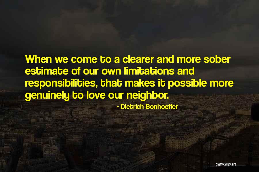 Responsibilities Quotes By Dietrich Bonhoeffer Responsibilities Quotes By Dietrich Bonhoeffer