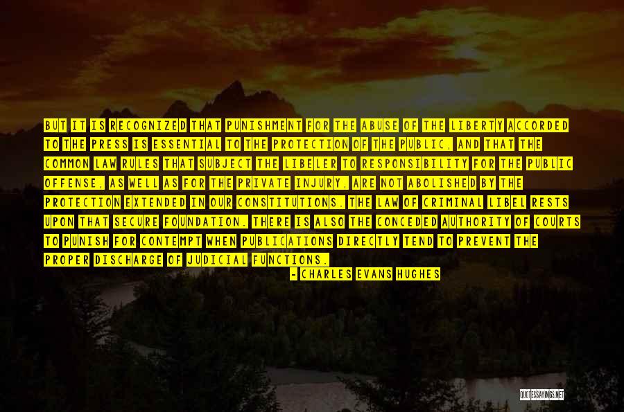 Responsibility And Authority Quotes By Charles Evans Hughes Responsibility And Authority Quotes By Charles Evans Hughes