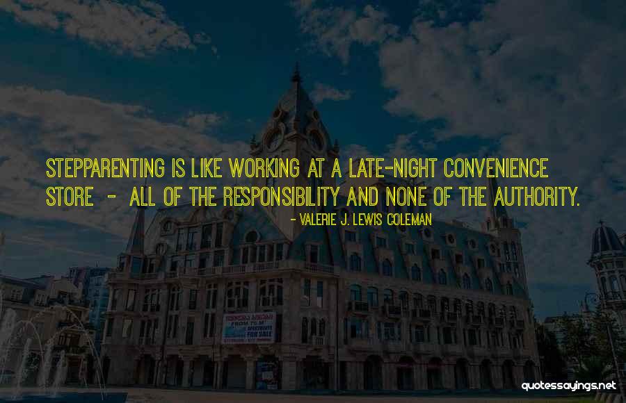 Responsibility And Authority Quotes By Valerie J. Lewis Coleman Responsibility And Authority Quotes By Valerie J. Lewis Coleman