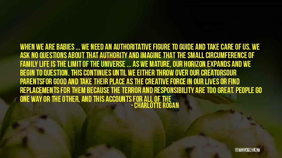 Responsibility As Parents Quotes By Charlotte Rogan Responsibility As Parents Quotes By Charlotte Rogan