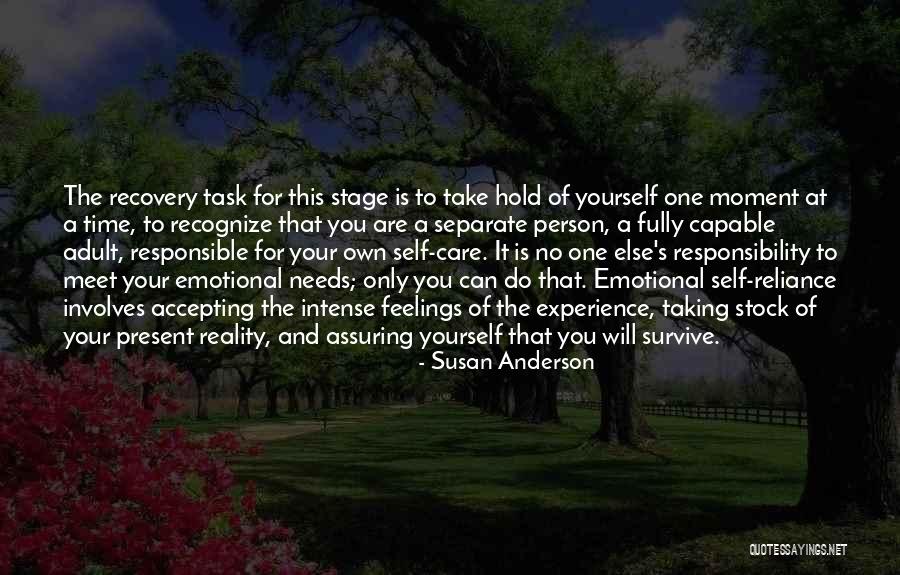 Responsibility For Yourself Quotes By Susan Anderson