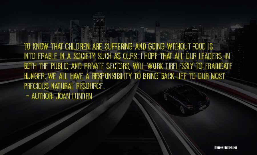 Responsibility In Work Quotes By Joan Lunden