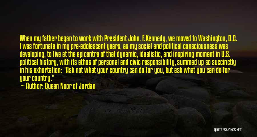 Responsibility In Work Quotes By Queen Noor Of Jordan