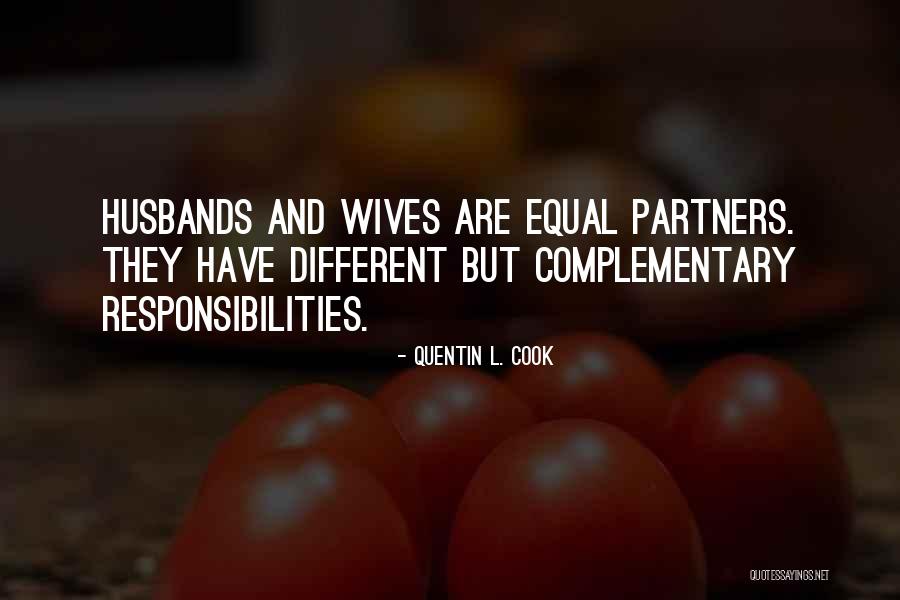 Responsibility Of A Husband Quotes By Quentin L. Cook