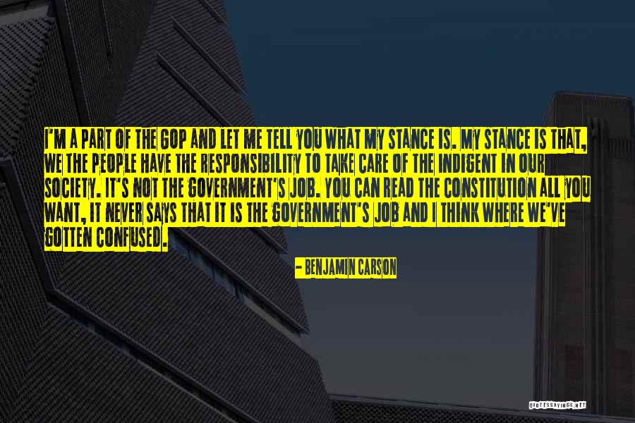 Responsibility To Society Quotes By Benjamin Carson Responsibility To Society Quotes By Benjamin Carson