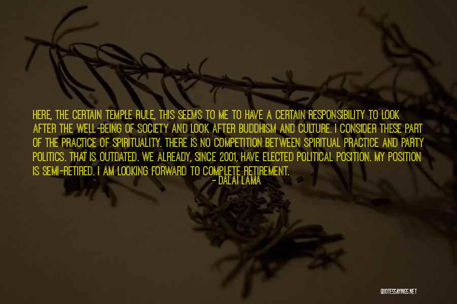 Responsibility To Society Quotes By Dalai Lama Responsibility To Society Quotes By Dalai Lama