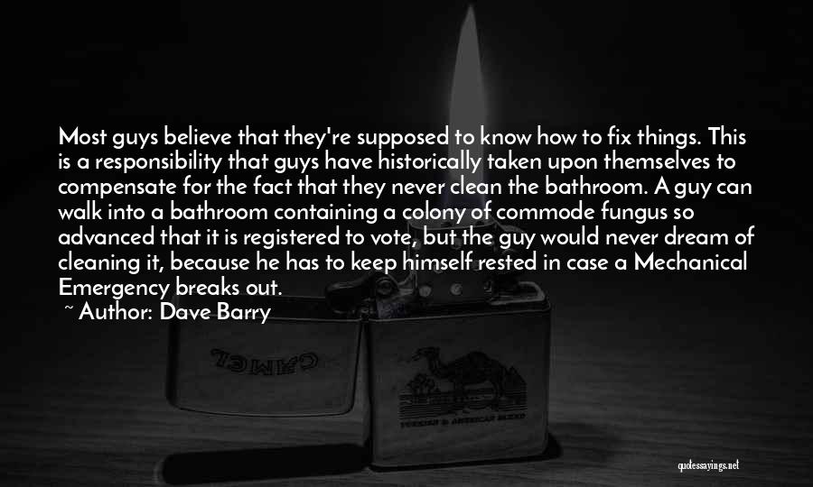 Responsibility To Vote Quotes By Dave Barry