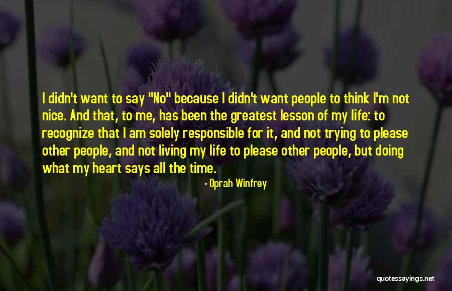 Responsible And Responsibility Quotes By Oprah Winfrey Responsible And Responsibility Quotes By Oprah Winfrey