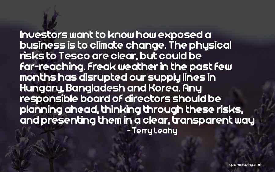 Responsible Business Quotes By Terry Leahy