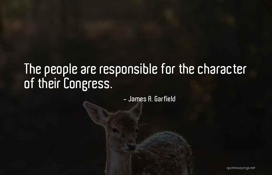 Responsible Voting Quotes By James A. Garfield Responsible Voting Quotes By James A. Garfield