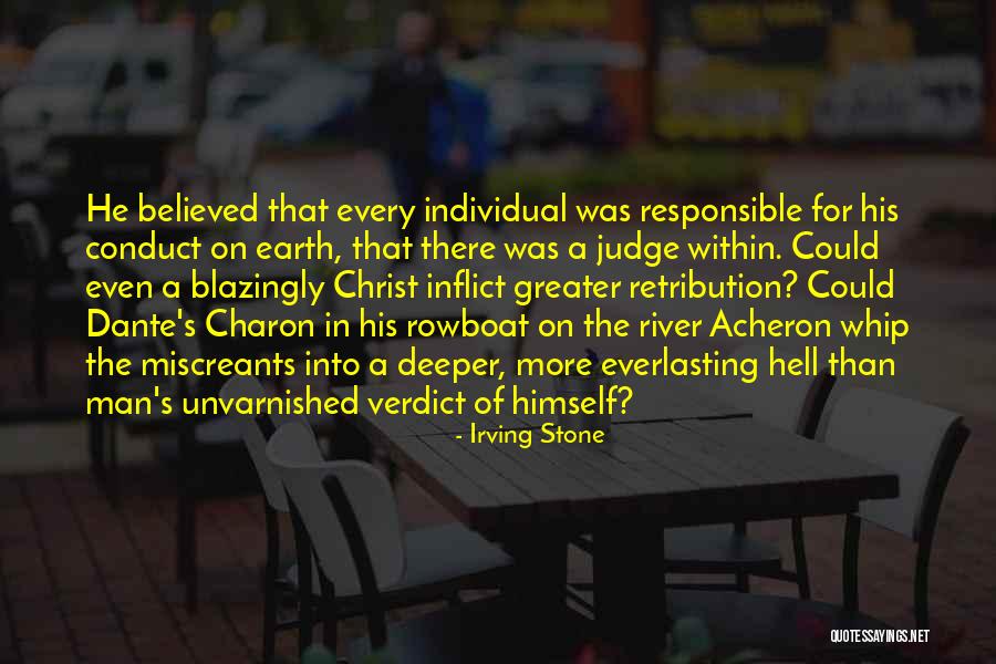 Responsible Your Own Actions Quotes By Irving Stone Responsible Your Own Actions Quotes By Irving Stone