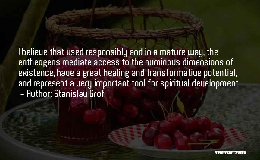 Responsibly Quotes By Stanislav Grof