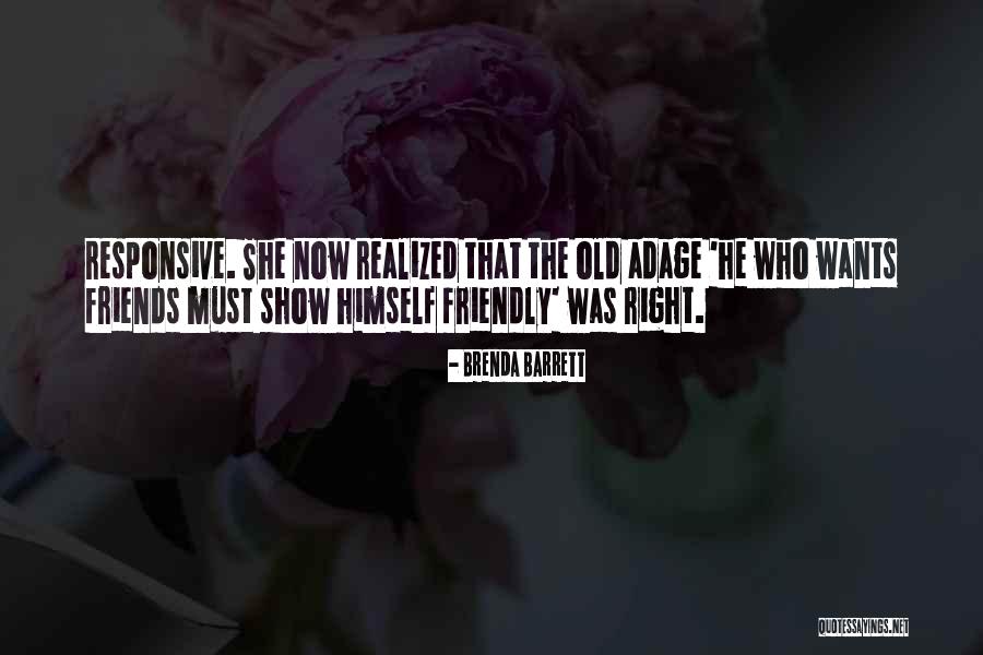 Responsive Quotes By Brenda Barrett Responsive Quotes By Brenda Barrett