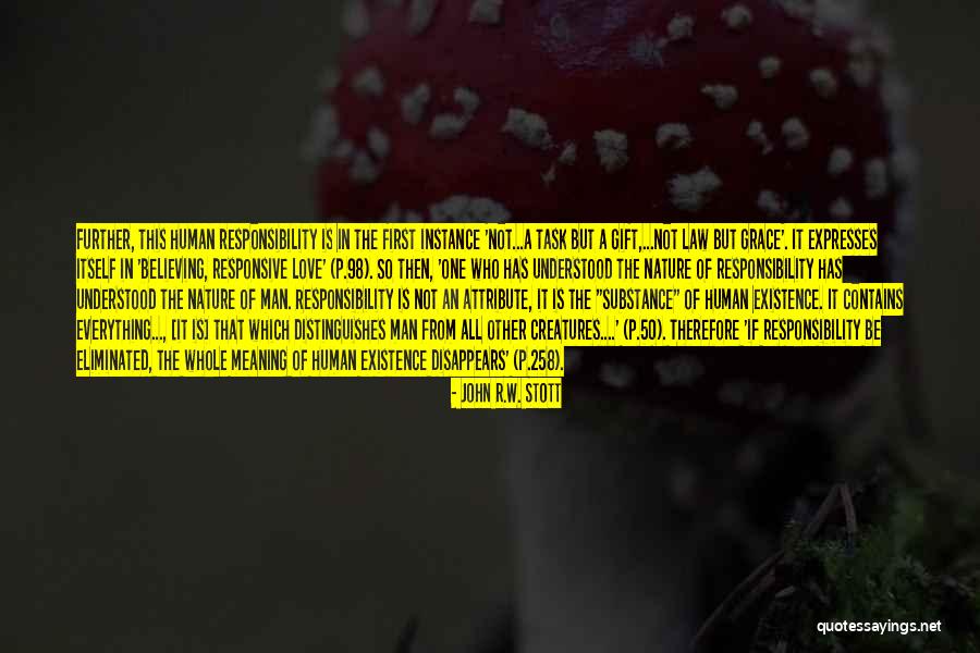 Responsive Quotes By John R.W. Stott Responsive Quotes By John R.W. Stott